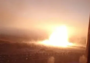 Rusya'da doğal gaz boru hattında patlama