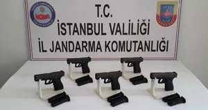 Jandarmadan hayalet silah operasyonu