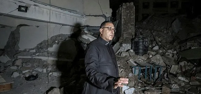 Katil İsrail Gazze’de Ortodoks Kilisesi’ni vurdu! Ölü ve yaralılar var