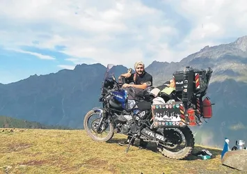 Sigaraya veda etti 100 bin km gitti