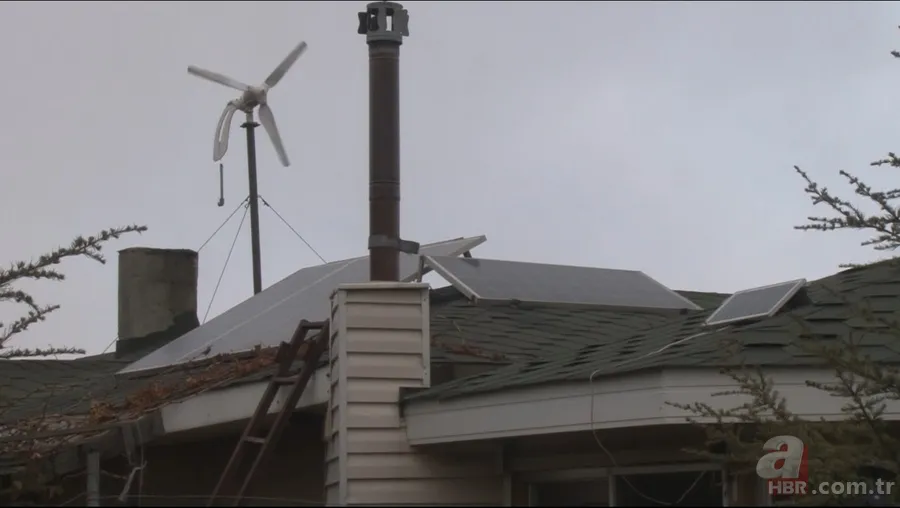 4 bin TL'ye kendi enerjisini karşılayan ev yaptı! 10 yıldır fatura ödemiyor 3
