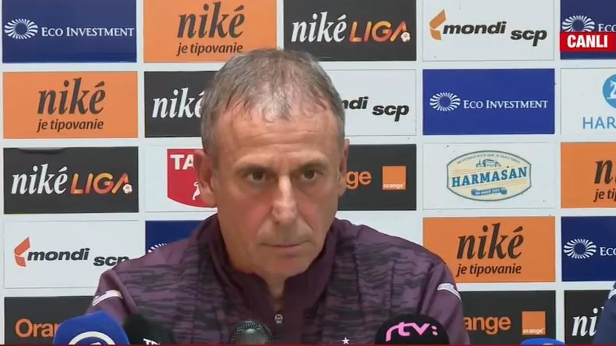 Trabzonspor Teknik Direktörü Abdullah Avcı'dan Savic ve Meunier açıklaması