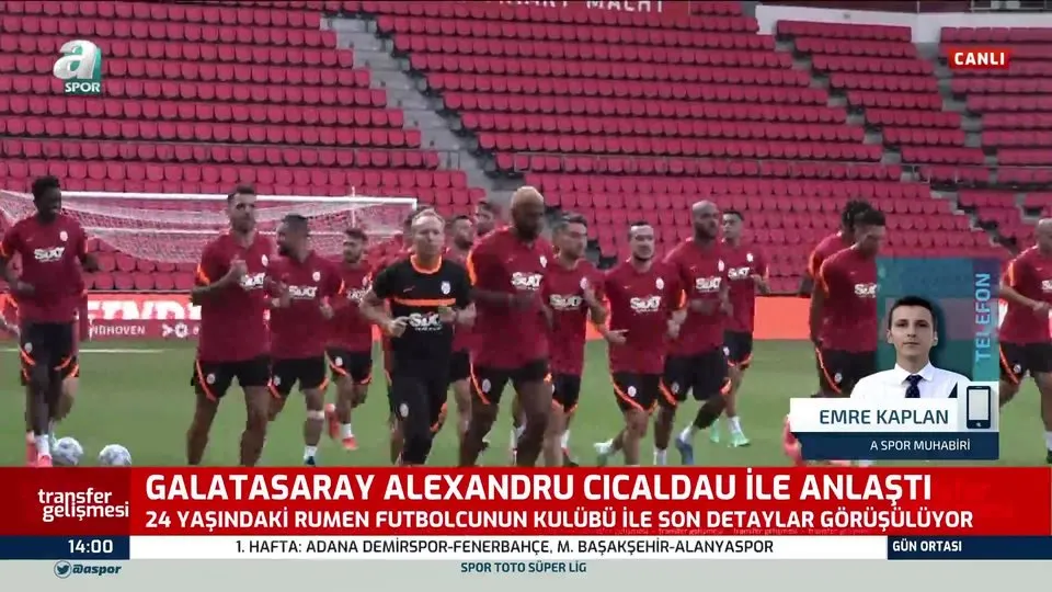 Rumen yıldız Galatasaray’da! Alexandru Cicaldau ile anlaşmaya varıldı