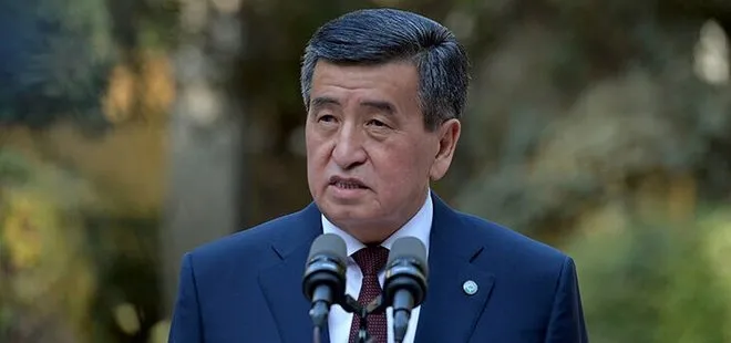 Son dakika: Kırgızistan Cumhurbaşkanı Ceenbekov istifa etti