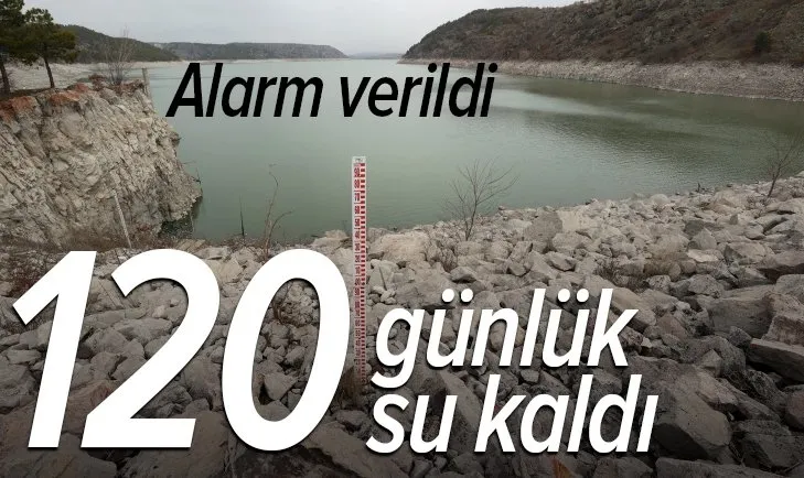 Son dakika: Ankara barajları alarm veriyor! Sadece 120 günlük su kaldı