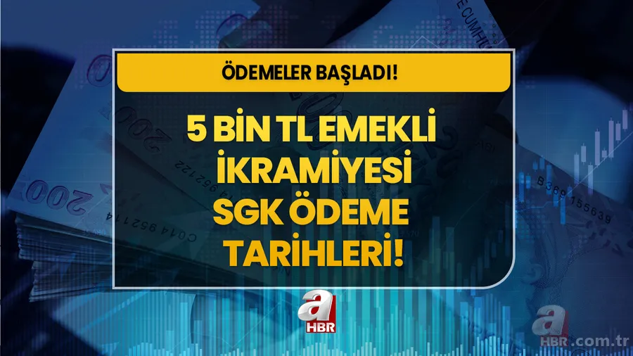 5 bin TL emekli ikramiyesi sorgulama ekranı: 11-12-13-14 Kasım'da hesaplara yatacak! Tahsis numarasına göre SGK ödeme günleri... 1