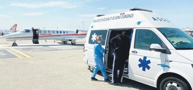 Fransa’da ölüme terk edilmişti! Türkiye’ye hava ambulansıyla getirildi