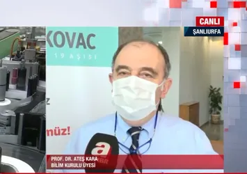 A Haber TURKOVAC'ın üretildiği merkezde! Bilim Kurulu Üyesi Prof. Dr. Ateş Kara: Hiç kimsenin şüphesi olmasın