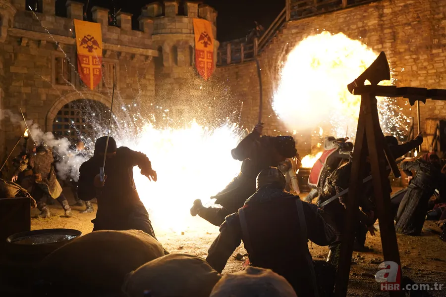 Kuruluş Orhan setinde yok yok! Dev platoda tarihin kalbine yolculuk 7