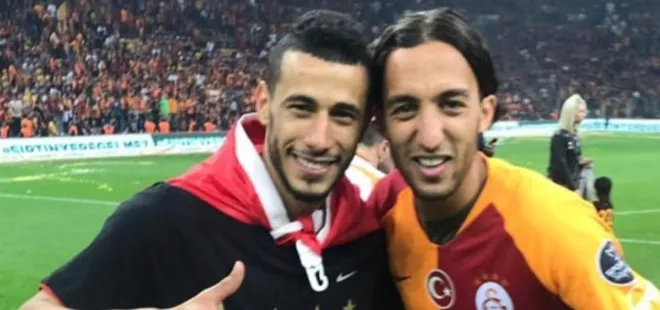 Nasser El Khayati Galatasaray’ın şampiyonluk kutlamalarında
