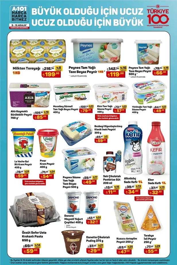 A101 16 Aralık aktüel indirim kataloğu yayınlandı! A101’e 125 CC Benzinli Motosiklet, Toshiba smart TV, Duvar Tipi Isıtıcı ve daha fazlası satışta