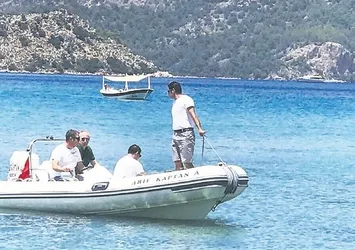 İnce soluğu tatilde aldı