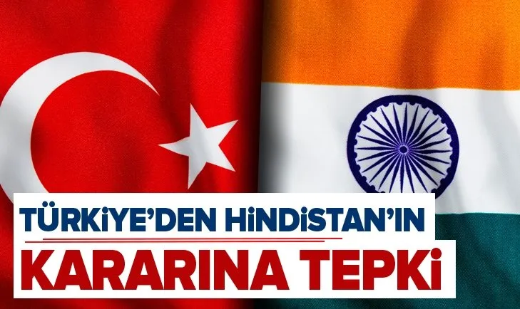 Türkiye'den Hindistan'ın Cammu Keşmir kararına tepki