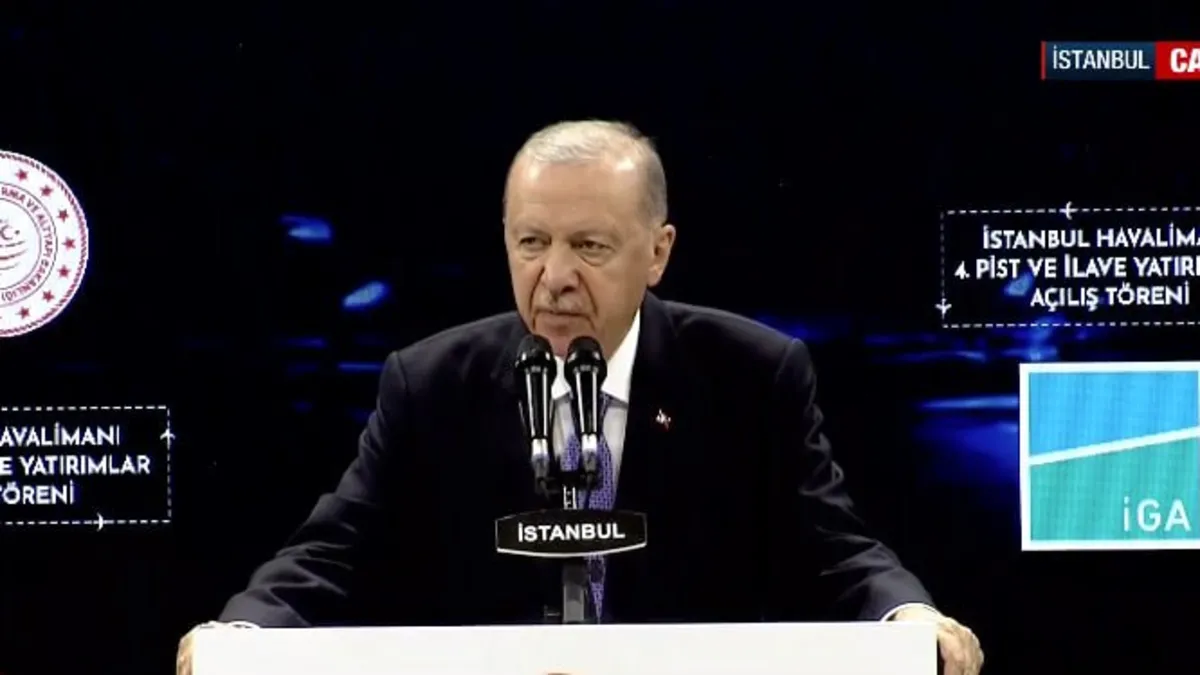 İstanbul Havalimanı'na 4. ana pist! Başkan Erdoğan'dan net mesaj: Türkiye, sivil havacılıkta şampiyonlar ligine çıktı
