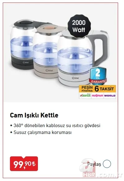 BİM bu hafta cuma neler var? 17 Temmuz 2020 BİM aktüel ürünler kataloğu sürprizlerle dolu 6