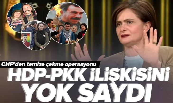 PKK ile bağını görmezden geldi HDP’yi aklamak istedi