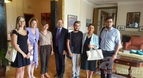 ABD'nin İstanbul konsolosluğunda LGBT rezaleti! Asılan dev paçavraya tepkiler peş peşe geldi