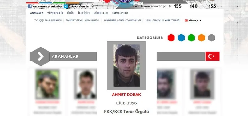 Gri listede aranan terörist öldürüldü