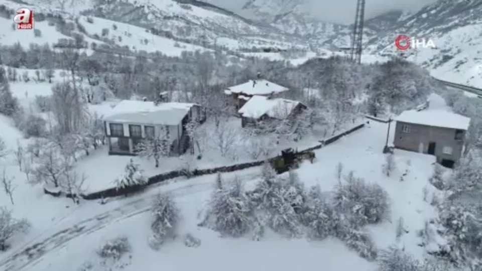 Karla mücadele çalışması devam ediyor