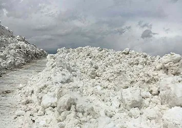 Ağrı’da karla mücadele