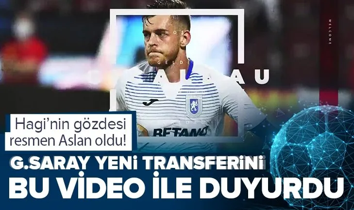Son dakika: Galatasaray, Cicaldau transferini bu video ile duyurdu