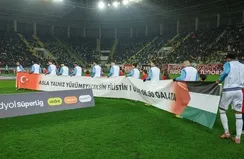 Trabzonspor’dan Gazze’ye destek