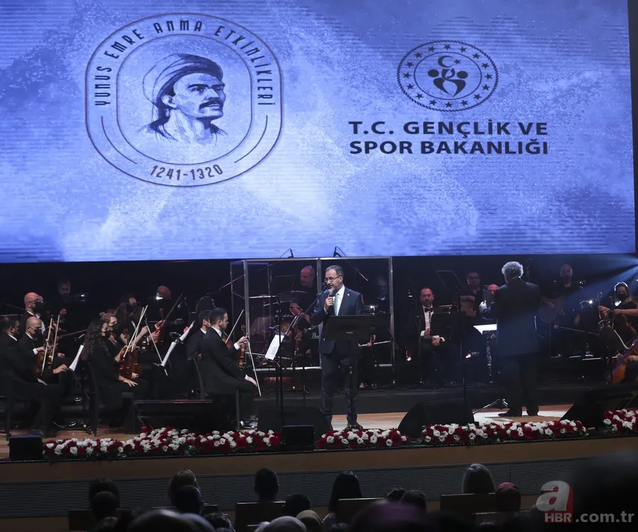 Bakan Kasapoğlu Yunus Emre anısına şiir okudu 4