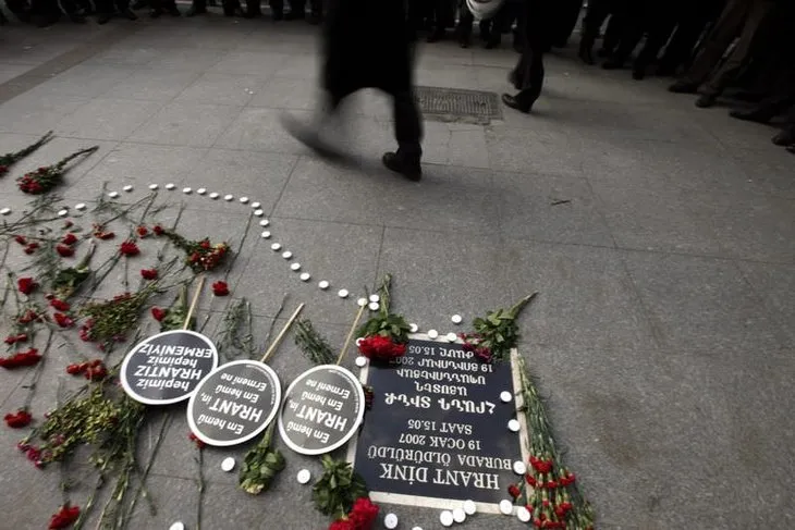 Onbinler Hrant Dink için yürüdü