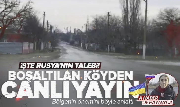 A Haber Rusya-Ukrayna sınırında! Rusya işgale mi hazırlanıyor?