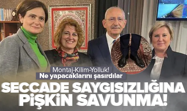 Seccade saygısızlığına pişkin savunma!