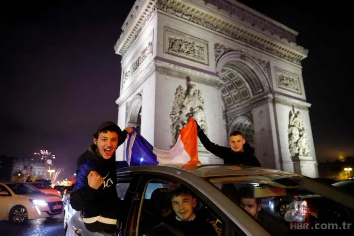 Fransa’da Fas taraftarına iğrenç ırkçılık! Sevinç gösterilerinde onlarca Faslı gözaltına alındı