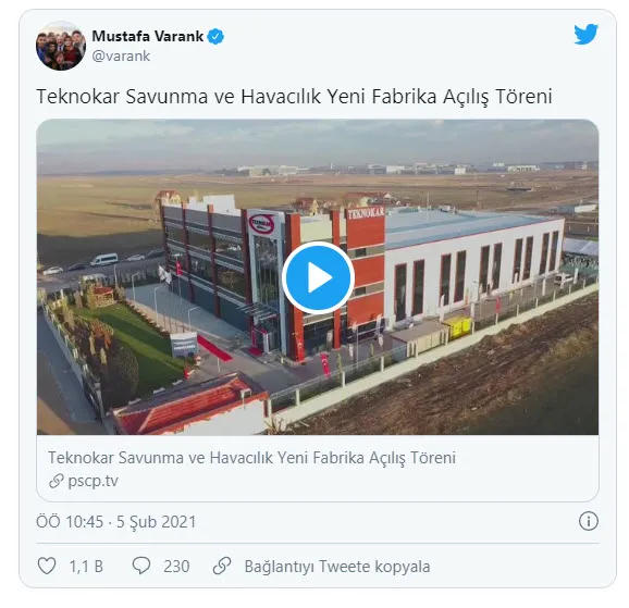 Son dakika: Sanayi ve Teknoloji Bakanı Mustafa Varank: Yılı inşallah pozitif büyümeyle kapatacağız