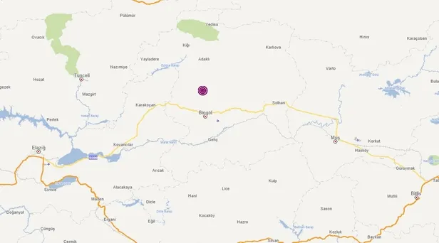 Son dakika: Bingöl’de deprem! Çevre illerde de hissedildi! 9 Mart AFAD son depremler