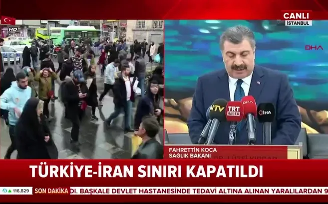 İran’dan Türkiye’ye kara, demir ve hava yolu ulaşımı durduruldu