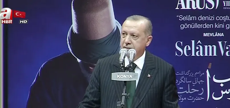 Başkan Erdoğan'dan Konya'da flaş açıklamalar
