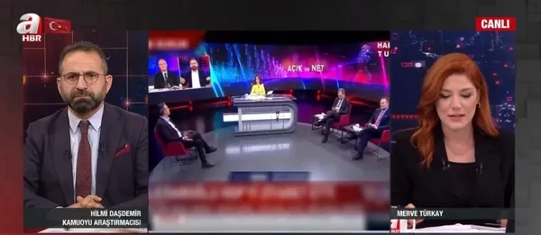 Hilmi Daşdemir’den A Haber’de Habertürk ve Kübra Par’a sert tepki: Milli meselelerde sakin olamam!