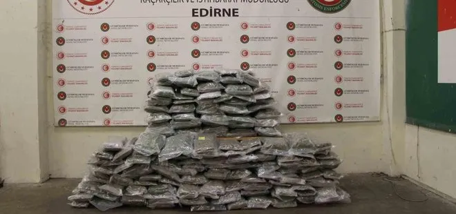 Kapıkule Gümrük Kapısı’nda 220 kilogram uyuşturucu ele geçirildi