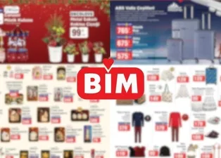 16-19 Aralık BİM aktüel katalog: Yılbaşı dekoratif ürünleri ve kokina çiçeği geliyor