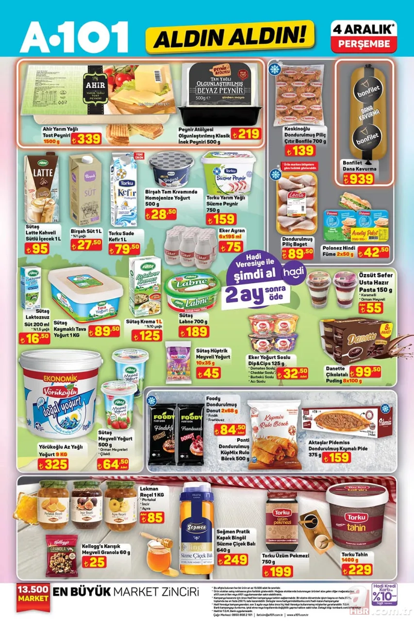 A101’de Yılbaşı hazırlıkları başladı! 4 Aralık’ta hangi ürünler indirimde? 2