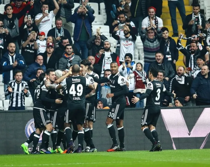 Beşiktaş - Akhisar Bld. maçından fotoğraflar