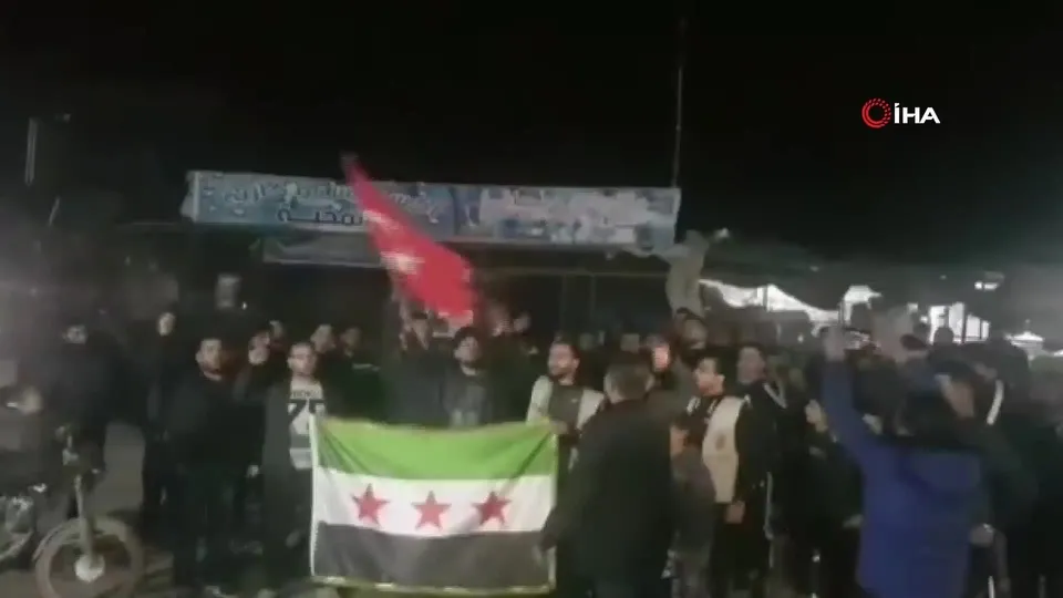 İdlib halkından TSK’ya destek gösterisi