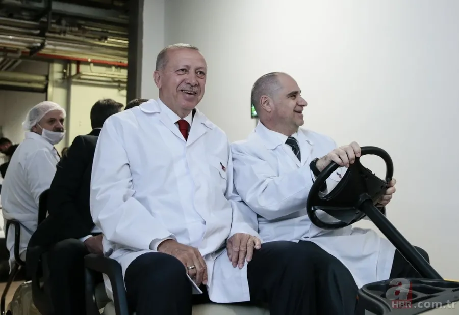 Başkan Erdoğan, Eskişehir'de, ETİ Fabrikası'nı ziyaret etti 12