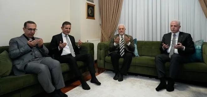 Vali Davut Gül’den şehit savcı Mehmet Selim Kiraz’ın ailesine ziyaret