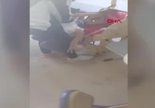 Özel okulda skandal görüntü