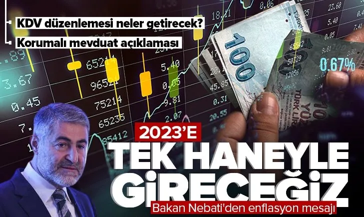 Son dakika: Hazine ve Maliye Bakanı Nureddin Nebati’den enflasyon açıklaması!