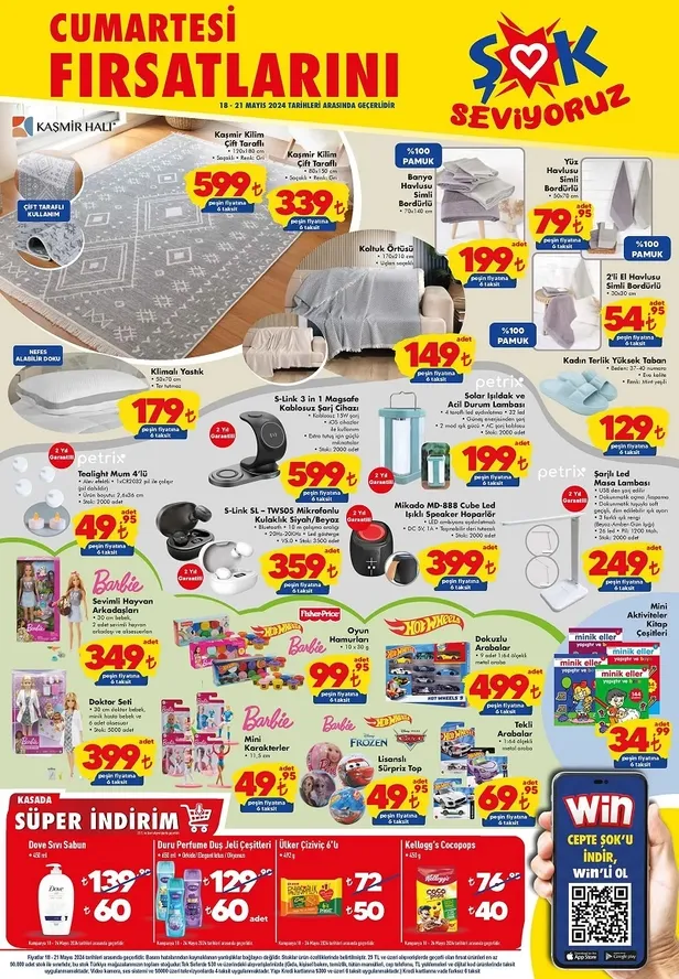 ŞOK 20 Mayıs aktüel ürünler kataloğu yayınlandı! ŞOK’a kamp sandalyesi, taşınabilir kahve makinesi, güneş paneli, Baymak klima uyguna geliyor - 2