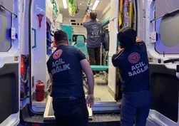Spiral taşı boğazını kesti: 1 ağır yaralı