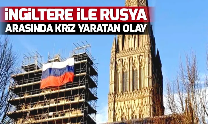 İngiltere ile Rusya arasında bayrak krizi