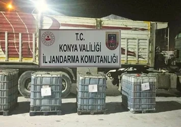 Jandarmadan kaçak akaryakıt operasyonu