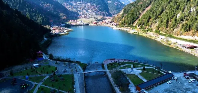 Uzungöl'ün çevresinde kaçak yapı temizliği